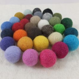 Felt Balls 20mm Silicone  Shop Cara & Co Premium Craft Supplies – Cara &  Co.