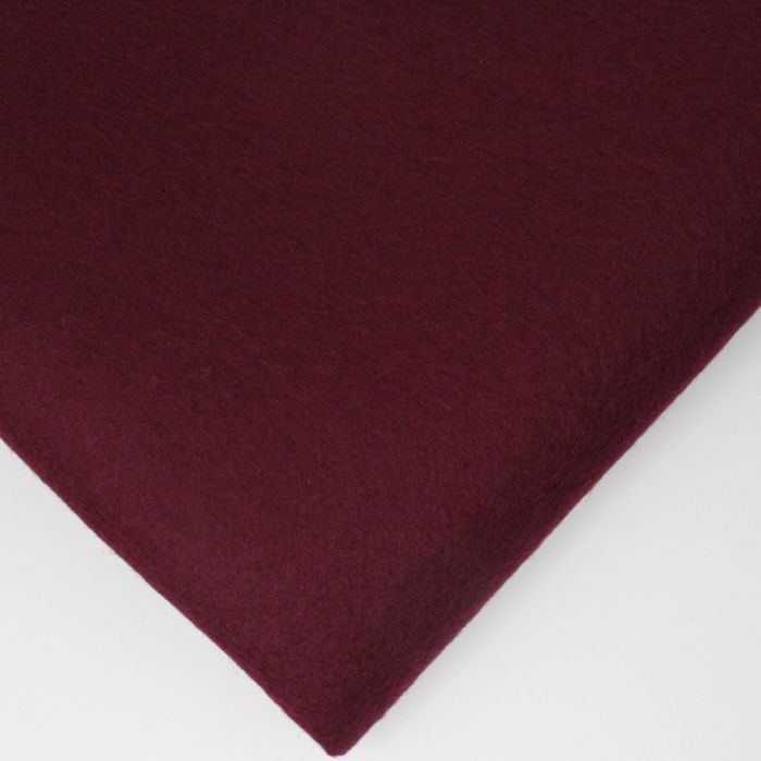 Cherry Red 100% Wool Felt // Pure Merino Wool Felt Sheets