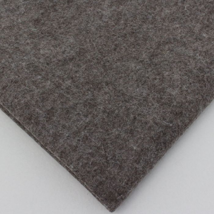 Felt Fabric 1mm - Black- 100% Wool