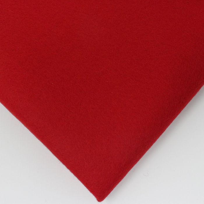 100% European Wool Felt Red Felt Sheet