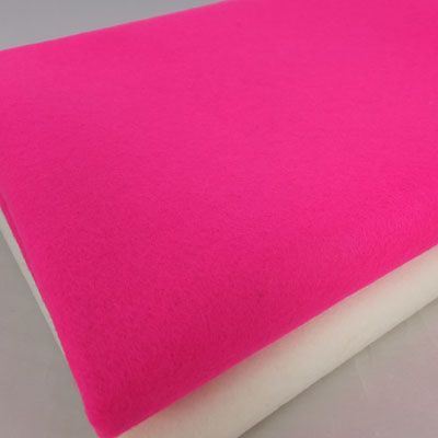 1mm wool felt in Neon Pink - Limited edition colour (bright pink) – Cloud  Craft